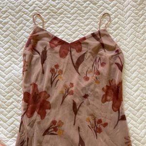 BASIC spaghetti strap maxi dress